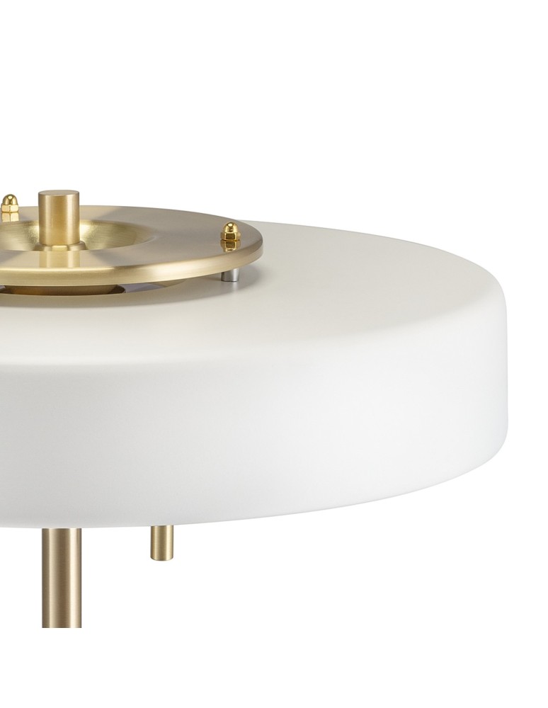 Step into Design Lampa stołowa ARTDECO biało - złota (MT8872 white)