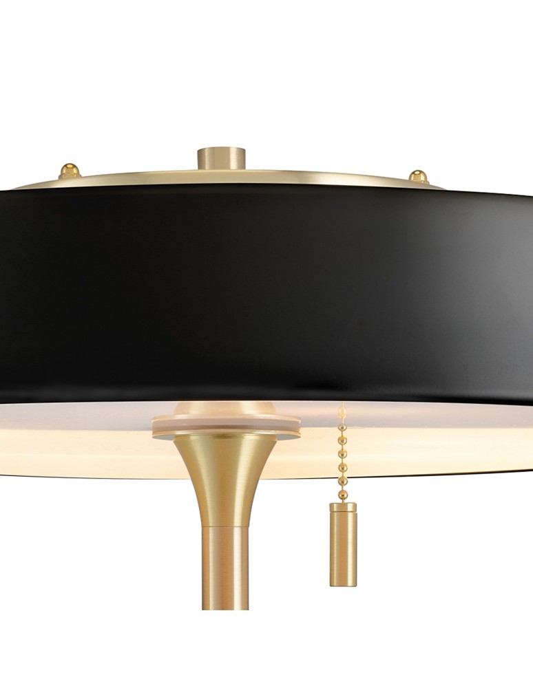 Step into Design Lampa stołowa ARTDECO czarno - złota MT8872 black Step into Design Lampa stołowa ARTDECO czarno - złota MT8872 black