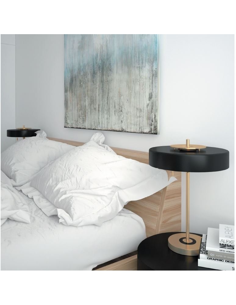 Step into Design Lampa stołowa ARTDECO czarno - złota MT8872 black Step into Design Lampa stołowa ARTDECO czarno - złota MT8872 black