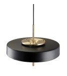 Lampy wiszące designerskie - Step into Design Lampa Wisząca ARTDECO czarno - złota 35 cm MP8872 black - product 2
