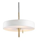 Step into Design Lampa Wisząca ARTDECO biało - złota 35 cm MP8872 white Step into Design Lampa Wisząca ARTDECO biało - złota 35 cm MP8872 white