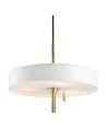 Step into Design Lampa Wisząca ARTDECO biało - złota 35 cm MP8872 white