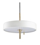 Step into Design Lampa Wisząca ARTDECO biało - złota 35 cm MP8872 white Step into Design Lampa Wisząca ARTDECO biało - złota 35 cm MP8872 white