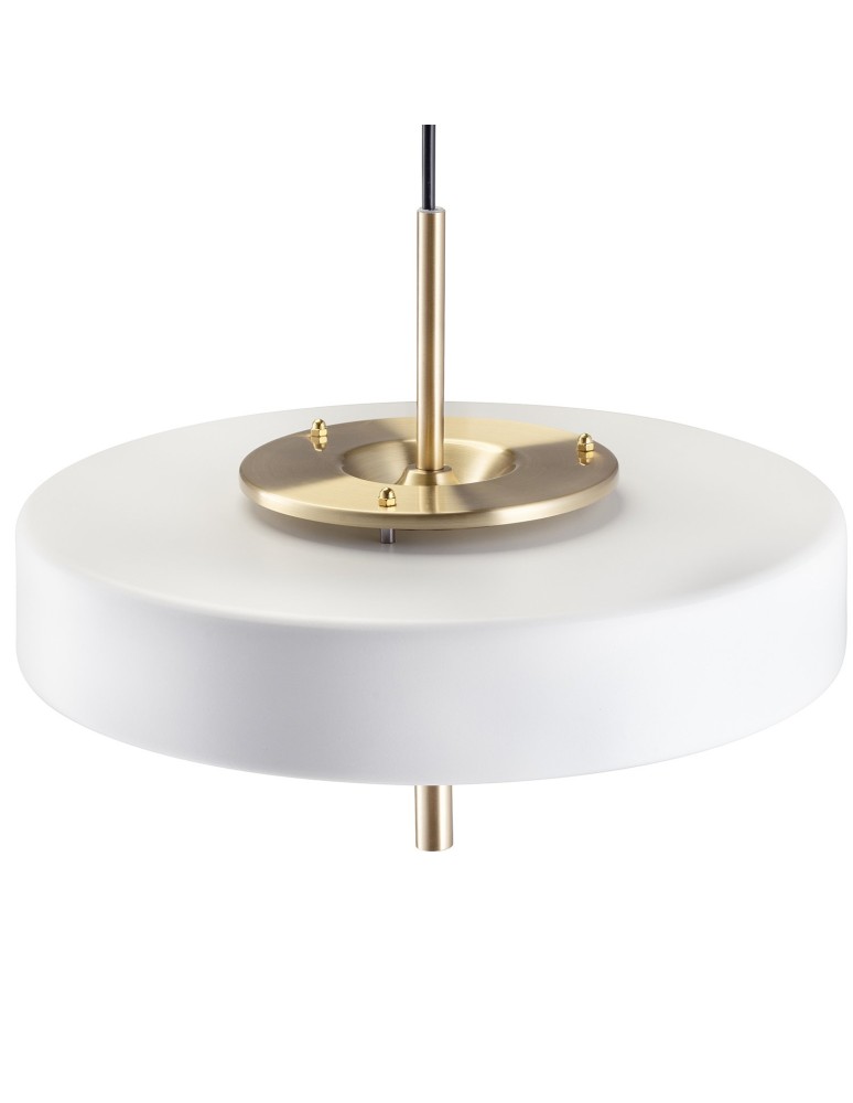 Step into Design Lampa Wisząca ARTDECO biało - złota 35 cm MP8872 white Step into Design Lampa Wisząca ARTDECO biało - złota 35 cm MP8872 white