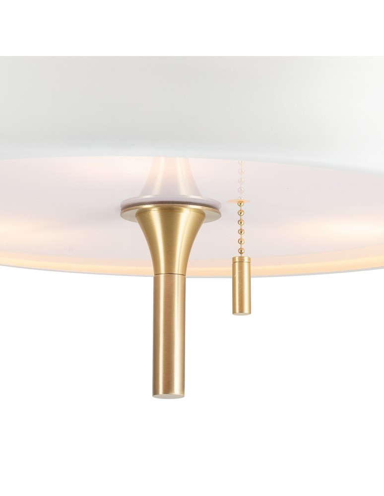 Step into Design Lampa Wisząca ARTDECO biało - złota 35 cm MP8872 white Step into Design Lampa Wisząca ARTDECO biało - złota 35 cm MP8872 white