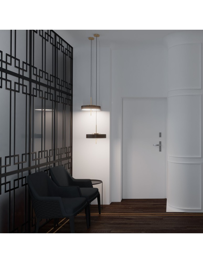 Step into Design Lampa Wisząca ARTDECO biało - złota 35 cm MP8872 white Step into Design Lampa Wisząca ARTDECO biało - złota 35 cm MP8872 white