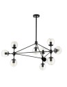 Step into Design Lampa wisząca ASTRIFERO-10 transparentno czarna 90cm (ST-9047-10 transparent)