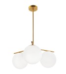 Step into Design Lampa Wisząca VENUS-3 mosiądz 60 cm ST-5026-3 BRASS Step into Design Lampa Wisząca VENUS-3 mosiądz 60 cm ST-5026-3 BRASS