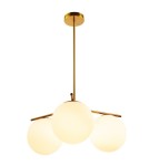 Step into Design Lampa Wisząca VENUS-3 mosiądz 60 cm ST-5026-3 BRASS Step into Design Lampa Wisząca VENUS-3 mosiądz 60 cm ST-5026-3 BRASS