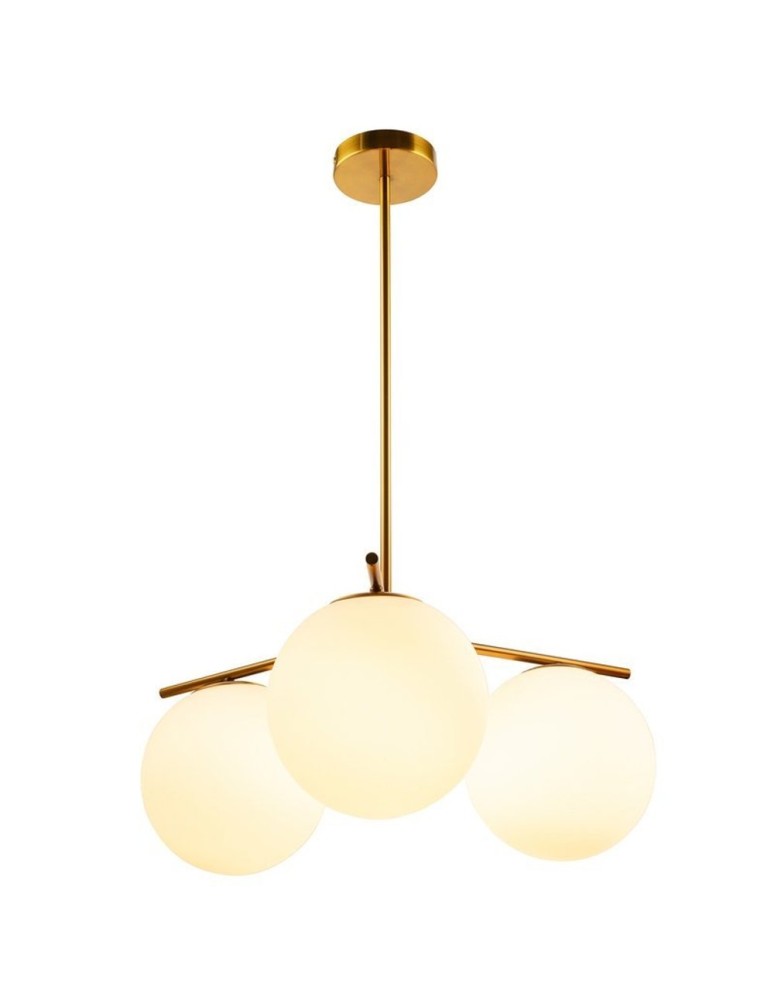 Step into Design Lampa Wisząca VENUS-3 mosiądz 60 cm ST-5026-3 BRASS Step into Design Lampa Wisząca VENUS-3 mosiądz 60 cm ST-5026-3 BRASS
