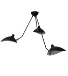 Lampy wiszące - Step into Design Lampa wisząca CRANE-3P czarna  (P8703) - product 1
