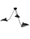 Step into Design Lampa wisząca CRANE-3P czarna  (P8703)