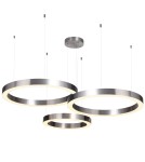 Step into Design Lampa wisząca CIRCLE 40+60+80 LED mosiądz na 1 podsufitce (ST-8848-40+60+80 brass) Step into Design Lampa wisząca CIRCLE 40+60+80 LED mosiądz na 1 podsufitce (ST-8848-40+60+80 brass)