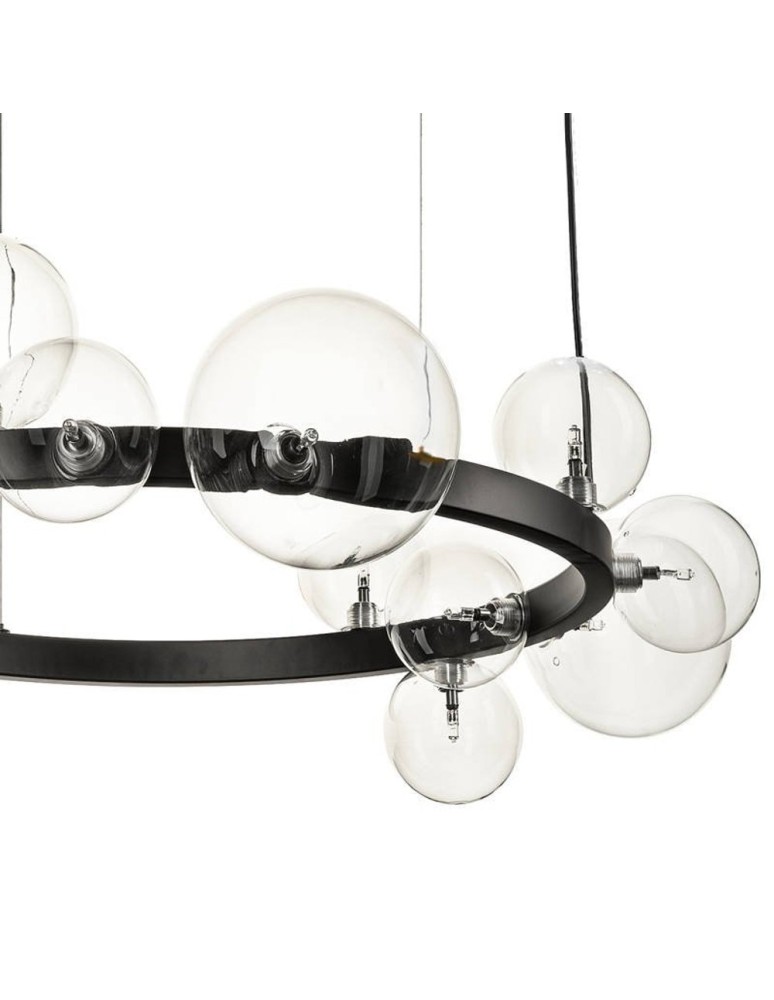 Step into Design Lampa wisząca ORION czarna 85cm (XC111-850) Step into Design Lampa wisząca ORION czarna 85cm (XC111-850)