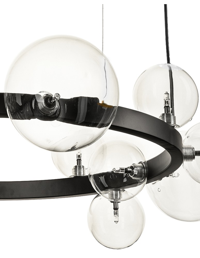 Step into Design Lampa wisząca ORION czarna 85cm (XC111-850) Step into Design Lampa wisząca ORION czarna 85cm (XC111-850)