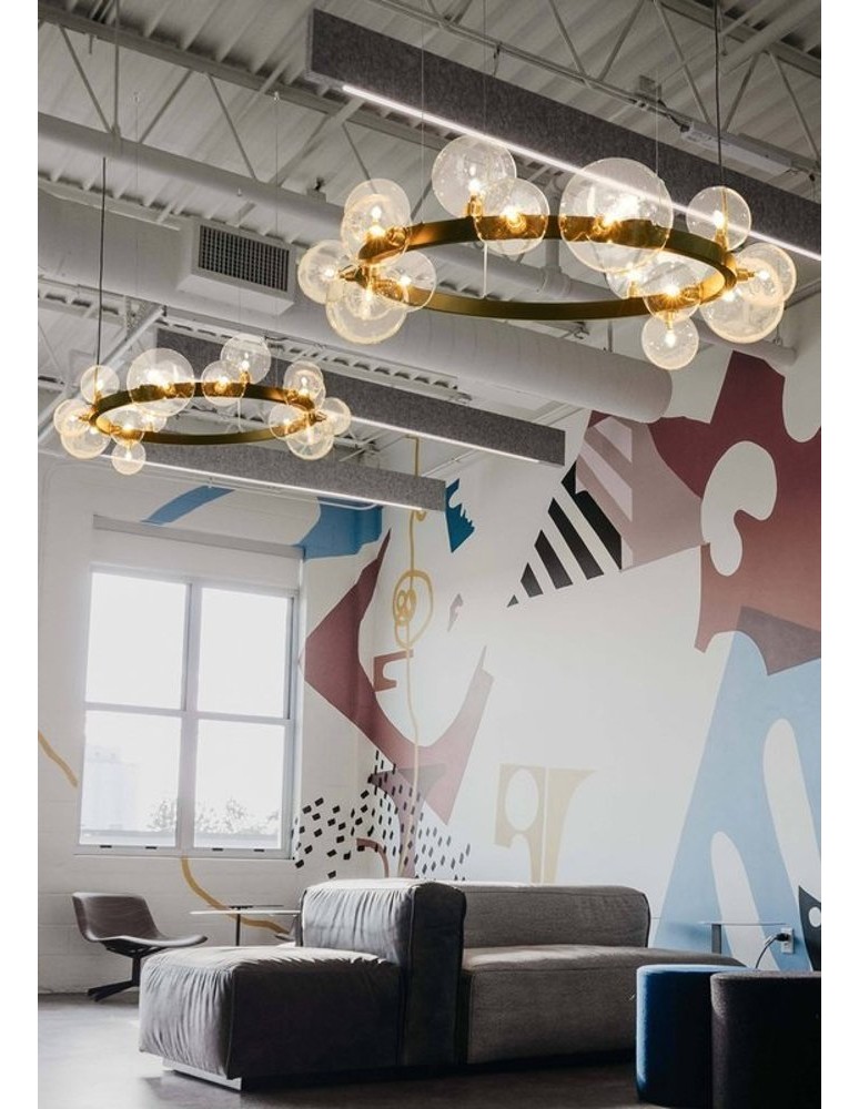 Step into Design Lampa wisząca ORION czarna 85cm (XC111-850) Step into Design Lampa wisząca ORION czarna 85cm (XC111-850)