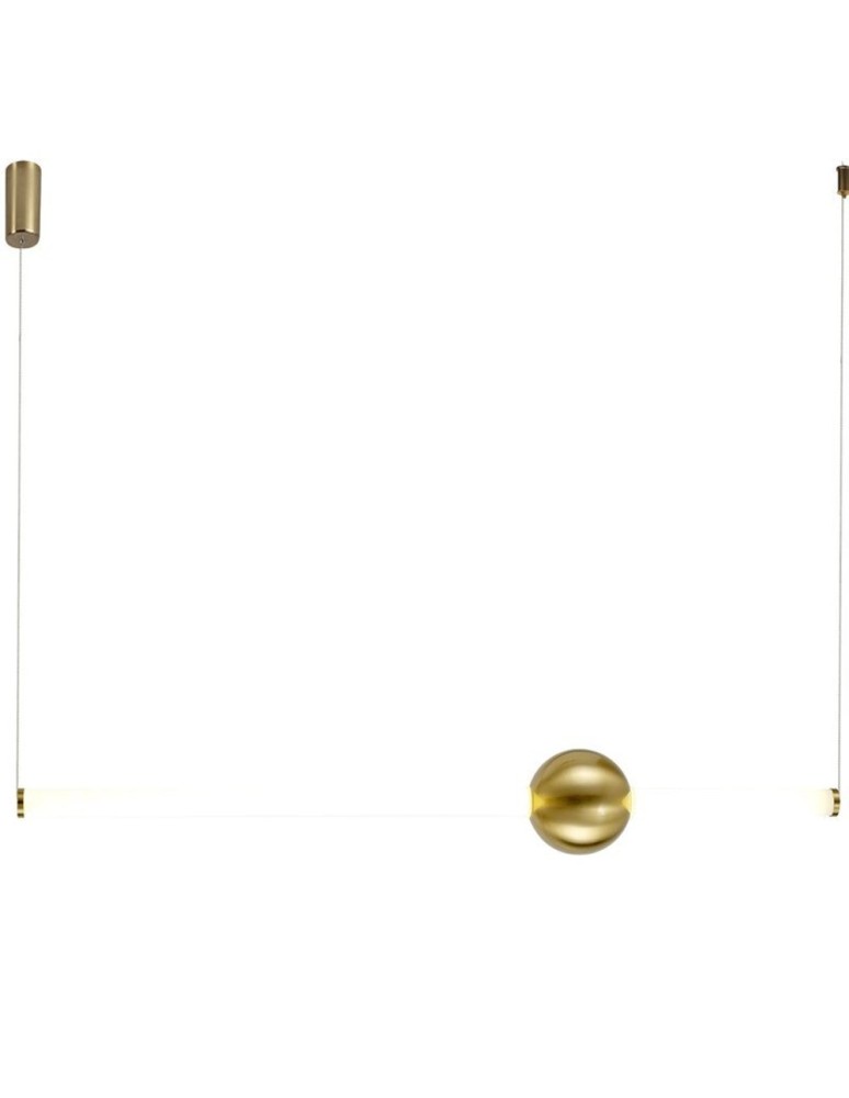 Step into Design Lampa wisząca O-LINE LED 120cm mosiądz (ST-1688L) Step into Design Lampa wisząca O-LINE LED 120cm mosiądz (ST-1688L)