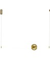 Step into Design Lampa wisząca O-LINE LED 120cm mosiądz (ST-1688L)