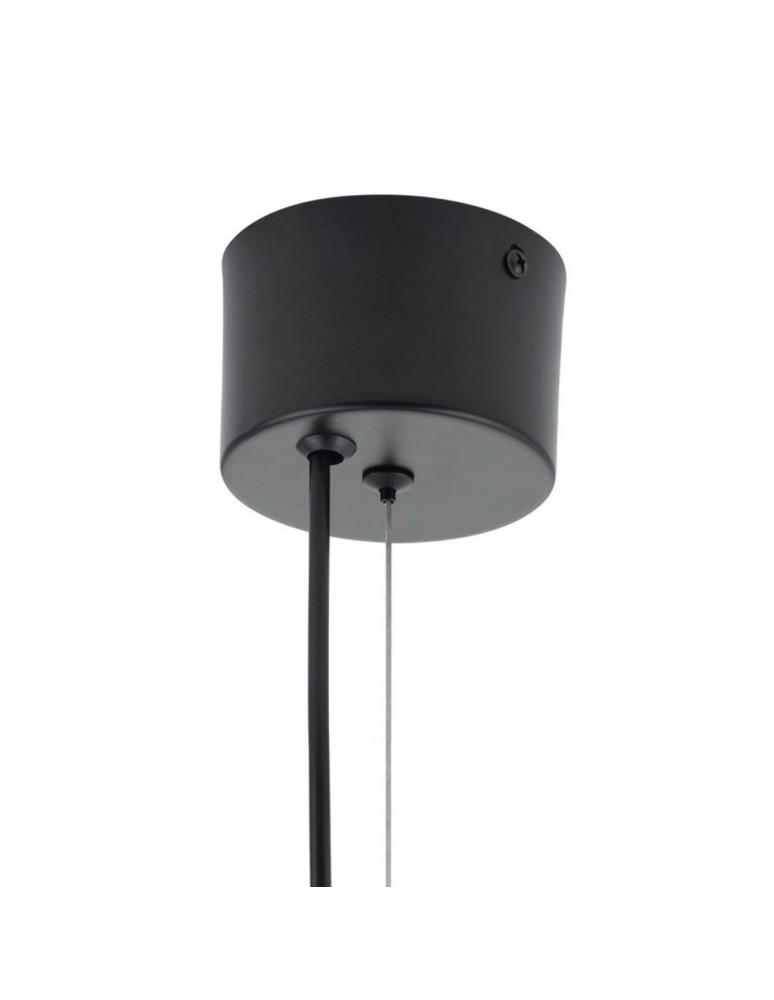 Lampy wiszące LED - Step into Design Lampa wisząca BOOM LED biało miedziana 35cm (9969P/B white) - product kolory-swiatla.pl 2