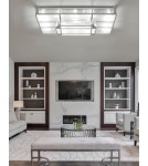 Lampy wiszące - Step into Design Ceiling lamp STREAM chrom 140*75cm - product 2