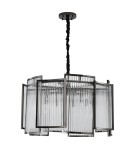 Żyrandole glamour - Step into Design Wisząca IMPERIO BLACK 80cm - product 2