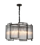 Żyrandole glamour - Step into Design Wisząca IMPERIO BLACK 80cm - product 3