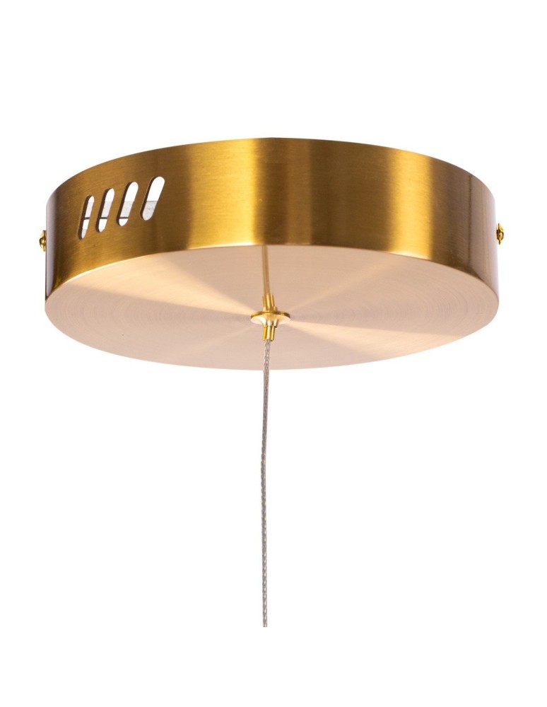 Step into Design Lampa wisząca CIRCLE 60+80+80 LED mosiądz na 1 podsufitce (ST-8848-60+80+80 brass)