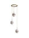 Step into Design Wisząca SFERA-3 LED Złoty 50cm