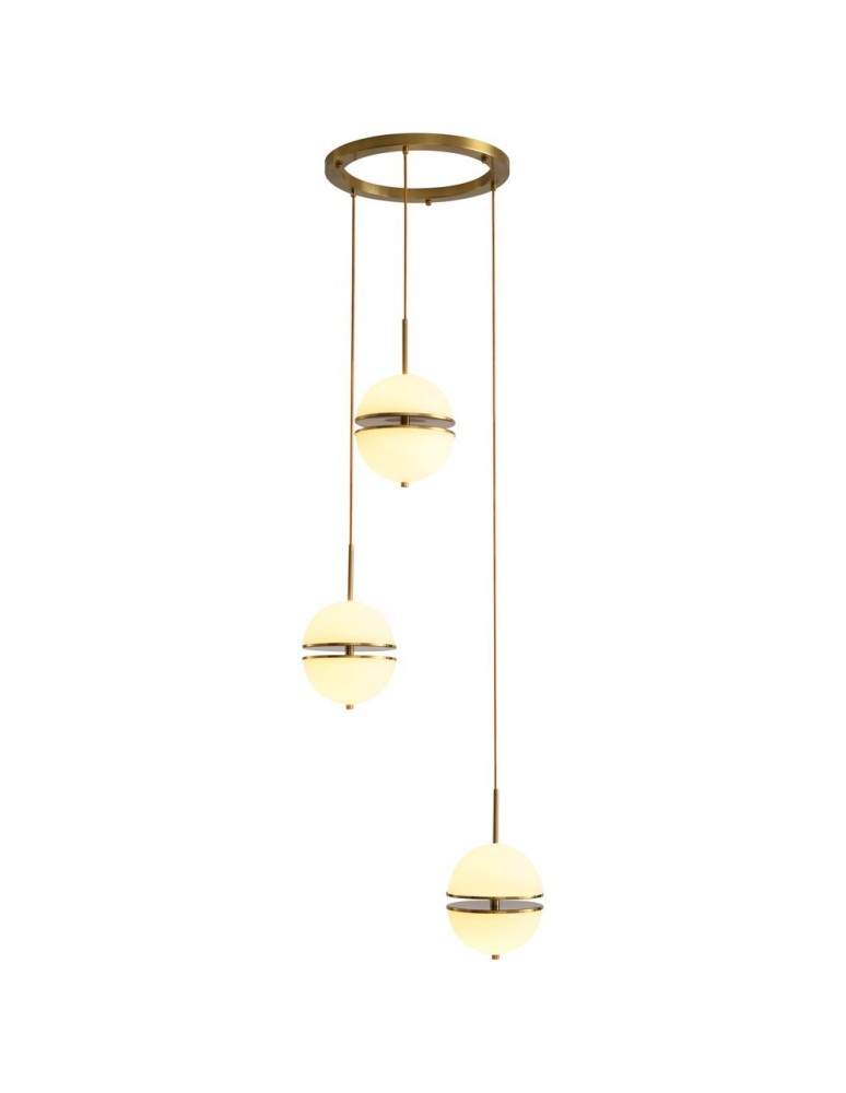 Step into Design Wisząca SFERA-3 LED Złoty 50cm