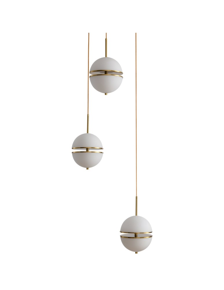 Step into Design Wisząca SFERA-3 LED Złoty 50cm