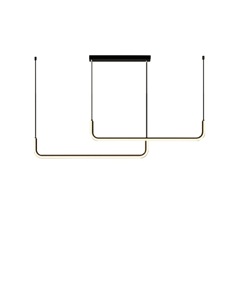 Step into Design Wisząca led lamp MINIMA-1 Czarny 120cm Step into Design Wisząca led lamp MINIMA-1 Czarny 120cm