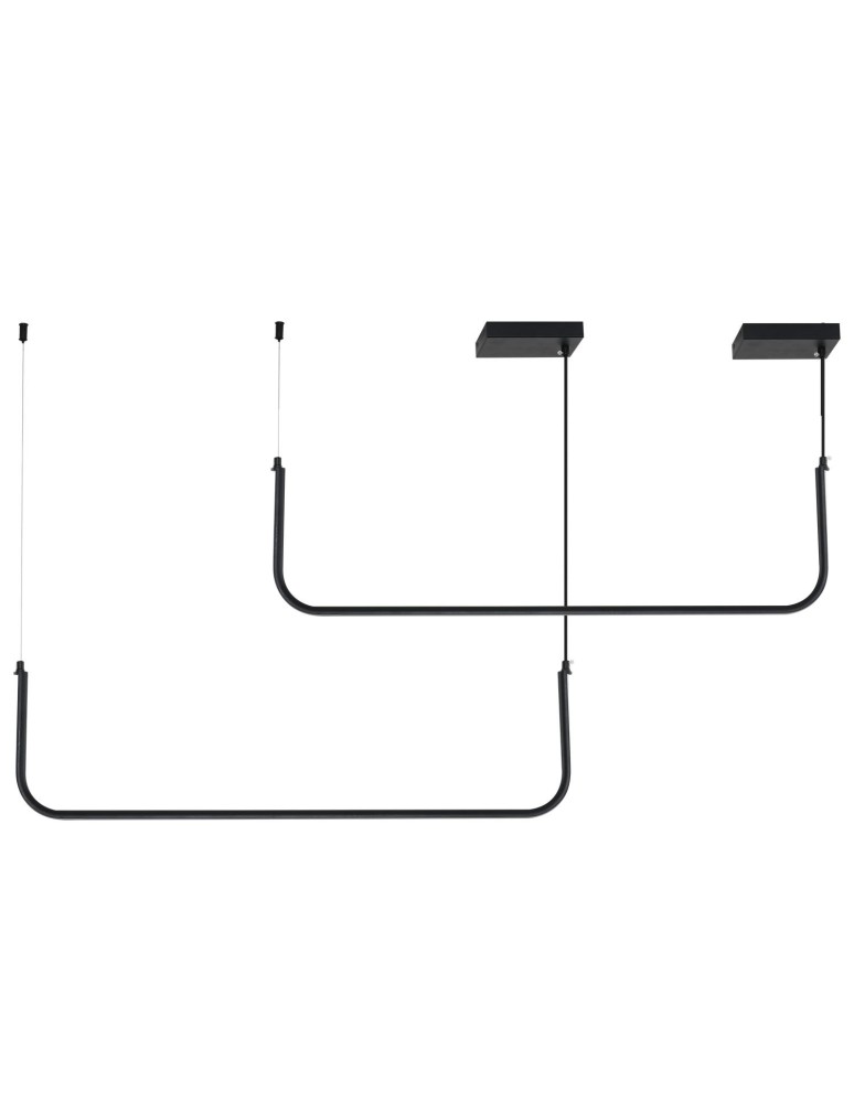 Step into Design Wisząca Lampa LED MINIMA-2 Czarny 80cm Step into Design Wisząca Lampa LED MINIMA-2 Czarny 80cm
