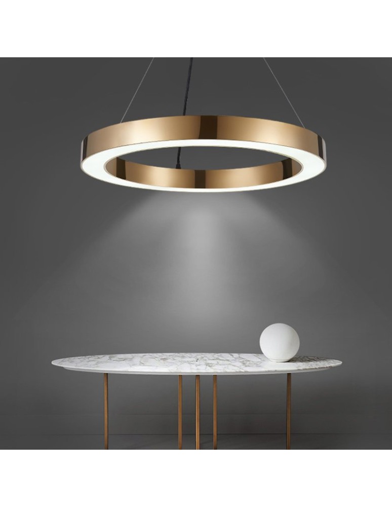 Step into Design Lampa wisząca CIRCLE 80 LED czarny 80cm (ST-8848-80 black) Step into Design Lampa wisząca CIRCLE 80 LED czarny 80cm (ST-8848-80 black)