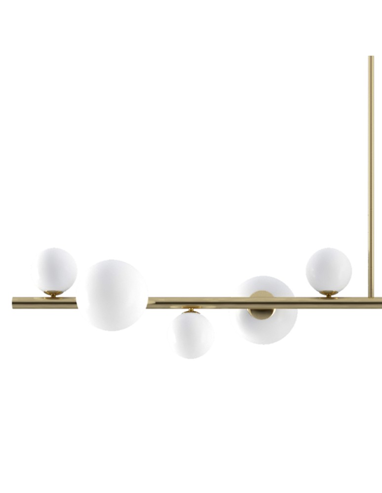 Step into Design Wisząca MILKY DROP Złoty 120cm Step into Design Wisząca MILKY DROP Złoty 120cm