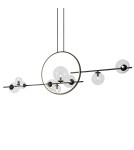 Lampy wiszące - Step into Design Wisząca ORION DOUBLE Czarny 145cm  - product 1