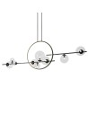 Step into Design Wisząca ORION DOUBLE Czarny 145cm 