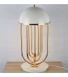 Lampy stołowe designerskie - Step into Design Stołowa DOLCE VITA Biały & Złoty - product 1