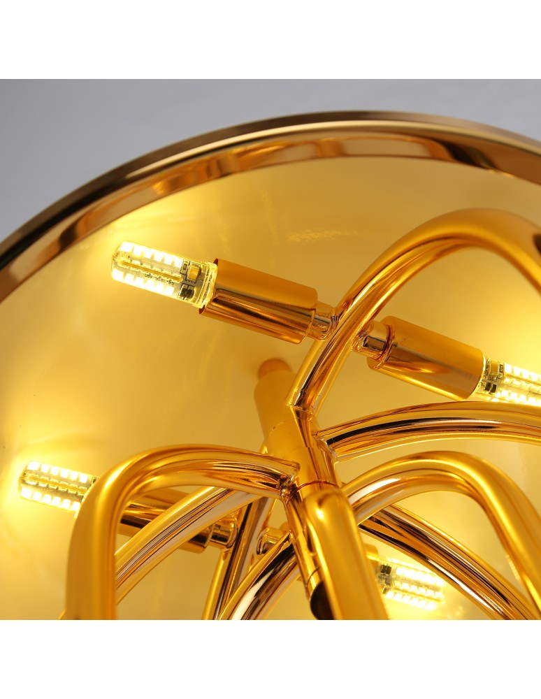 Lampy stołowe designerskie - Step into Design Stołowa DOLCE VITA Biały & Złoty - product kolory-swiatla.pl 3