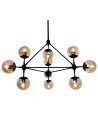 Step into Design Lampa wisząca ASTRIFERO-10 bursztynowo czarna 90cm (ST-9047-10 amber) Step into Design Lampa wisząca ASTRIFERO-10 bursztynowo czarna 90cm (ST-9047-10 amber)