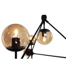 Step into Design Lampa wisząca ASTRIFERO-10 bursztynowo czarna 90cm (ST-9047-10 amber) Step into Design Lampa wisząca ASTRIFERO-10 bursztynowo czarna 90cm (ST-9047-10 amber)