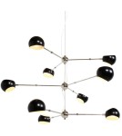 Step into Design Lamp ASTRONOMY-9 Czarny 165cm Step into Design Lamp ASTRONOMY-9 Czarny 165cm