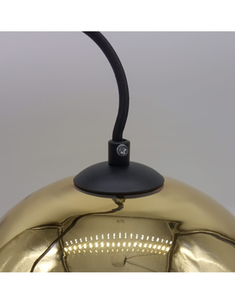 Step into Design Lampa Wisząca MIRROR GLOW - L złota 40 cm ST-9021-L gold Step into Design Lampa Wisząca MIRROR GLOW - L złota 40 cm ST-9021-L gold
