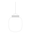 Step into Design Lampa Wisząca BOOM LED bursztynowo złota 25 cm  9969P/A amber Step into Design Lampa Wisząca BOOM LED bursztynowo złota 25 cm  9969P/A amber