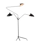 Step into Design Lampa stojąca CRANE-3F czarna 210 cm F8703 Step into Design Lampa stojąca CRANE-3F czarna 210 cm F8703