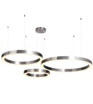 Step into Design Wisząca CIRCLE 120cm LED Szczotkowany Nikiel Step into Design Wisząca CIRCLE 120cm LED Szczotkowany Nikiel
