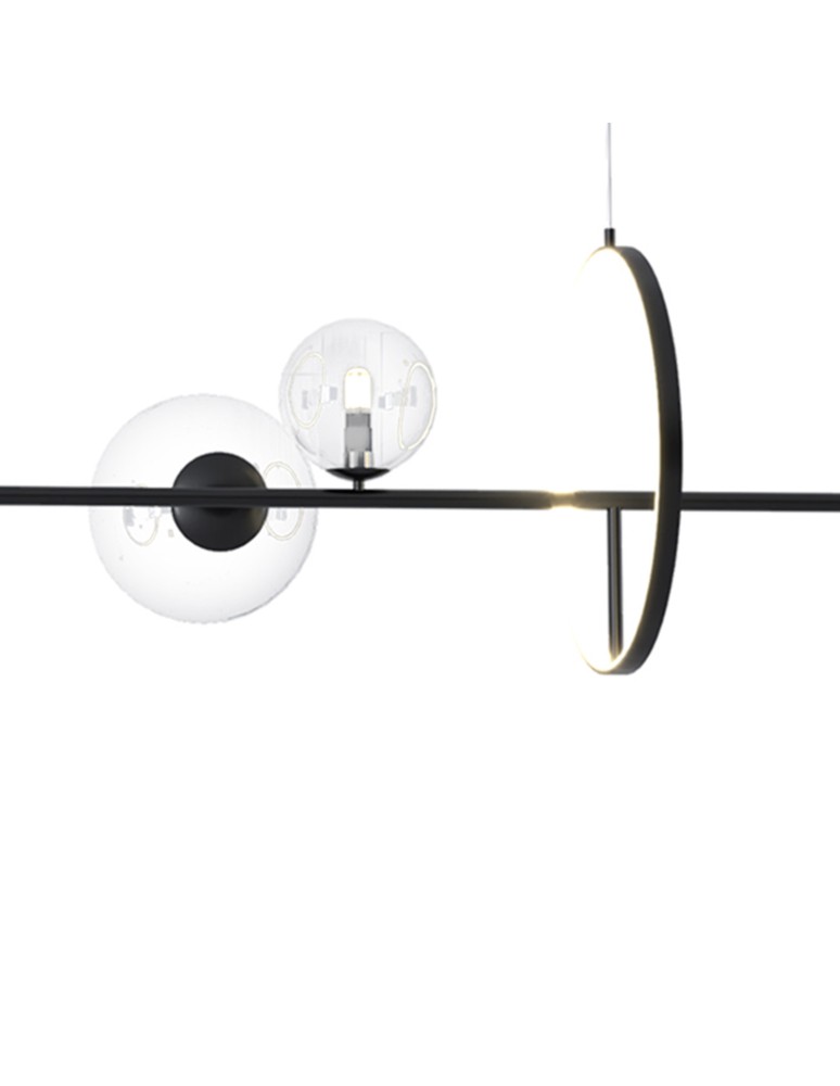 Step into Design Wisząca ORION LONG-120 Czarny 120cm  Step into Design Wisząca ORION LONG-120 Czarny 120cm
