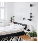 Step into Design Ścienna CLEX-2 LED Czarny Mat 120cm Step into Design Ścienna CLEX-2 LED Czarny Mat 120cm