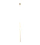 Lampy wiszące designerskie - Step into Design Wisząca O-LINE LED 93cm Mosiądz - product 1