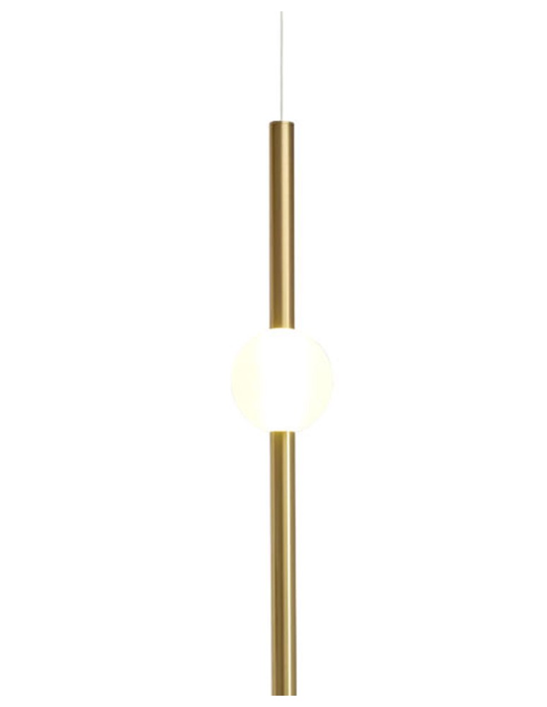 Step into Design Wisząca O-LINE LED 93cm Mosiądz