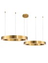 Step into Design Lampa LED CIRCLE 40+60 Szczotkowany Mosiądz